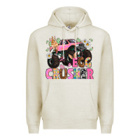 Oatmeal Heather Egg crusher Easter Day Premium Hoodie - HowdyJamesFarm