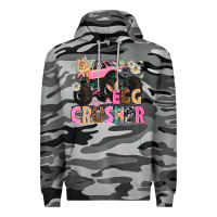 Slate Camo Egg crusher Easter Day Premium Hoodie - HowdyJamesFarm
