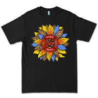 Black firefighter sunflower Premium Tee - HRA Design Shop
