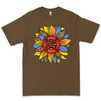 Cacao firefighter sunflower Premium Tee - HRA Design Shop