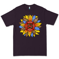 Plum firefighter sunflower Premium Tee - HRA Design Shop