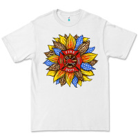 White firefighter sunflower Premium Tee - HRA Design Shop