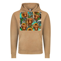 Vintage Camel long haired shaggy cow western Vintage Hoodie - Jasminsmagicworld