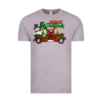 Vintage Zinc merry christmas snowman and farm animals truck Vintage Tee - Jasminsmagicworld