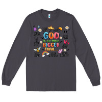 Smoke god is so much bigger than... Long Sleeve Tee - MaliasSmallBusiness
