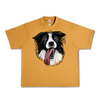 Peanut Butter Border Collie Urban Heavy Tee - Jasminsmagicworld
