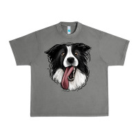 Tornado Border Collie Urban Heavy Tee - Jasminsmagicworld