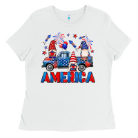 White American truck gnomes Ladies Tee - Neo Western