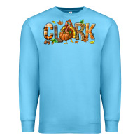 Ocean Blue Personalized Thanksgiving Premium Sweatshirt - NancyCooperArtShop