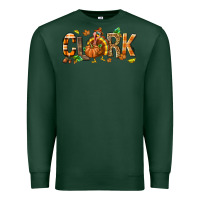 Sports Green Personalized Thanksgiving Premium Sweatshirt - NancyCooperArtShop