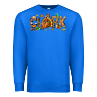 True Royal Personalized Thanksgiving Premium Sweatshirt - NancyCooperArtShop
