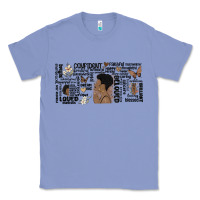 Colony Blue black woman confident Classic Tee - MaliasSmallBusiness