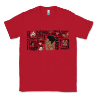 Red black woman confident Classic Tee - MaliasSmallBusiness