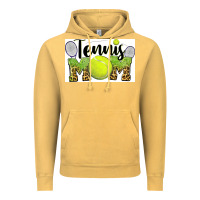Vintage Mustard tennis mom Vintage Hoodie - BarkalooDesign