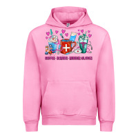 Fuchsia Pink Coffee Nurse Repeat Nurse Coffee Cups Urban Hoodie - FaDigitalArtStudio