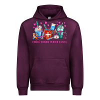 Mauve Wine Coffee Nurse Repeat Nurse Coffee Cups Urban Hoodie - FaDigitalArtStudio