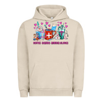 Pigment French Oak Coffee Nurse Repeat Nurse Coffee Cups Urban Hoodie - FaDigitalArtStudio
