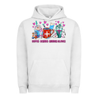 Pigment Lunar Rock Coffee Nurse Repeat Nurse Coffee Cups Urban Hoodie - FaDigitalArtStudio