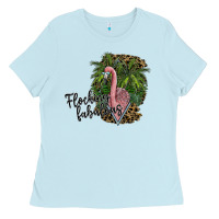 Baby Blue flocking fabulous Ladies Tee - SublimationCraftShop