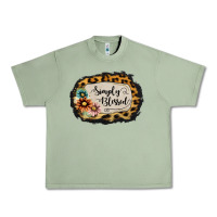 Oil Green simply blessed Urban Heavy Tee - Jasminsmagicworld
