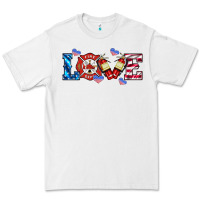 White firefighter love Premium Tee - HRA Design Shop