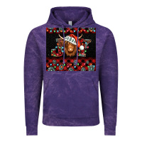 Cloud Purple joy shaggy cow christmas Vintage Hoodie - Jasminsmagicworld