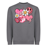 Storm retro valentines day Heavyweight Sweatshirt - MaliasSmallBusiness