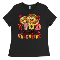 Black food is my valentine Ladies Tee - FaDigitalArtStudio