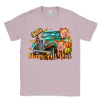 Lilac Farm Happy Fall Y'all Classic Tee - CowhideDigitalArt