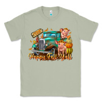 Matcha Farm Happy Fall Y'all Classic Tee - CowhideDigitalArt