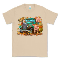 Mushroom Farm Happy Fall Y'all Classic Tee - CowhideDigitalArt
