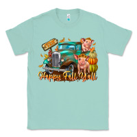Seafoam Farm Happy Fall Y'all Classic Tee - CowhideDigitalArt