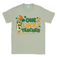 Matcha one lucky teacher Classic Tee - MaliasSmallBusiness