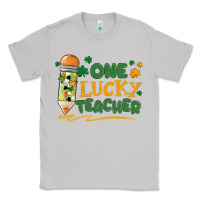 Moon Dust one lucky teacher Classic Tee - MaliasSmallBusiness