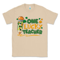 Mushroom one lucky teacher Classic Tee - MaliasSmallBusiness
