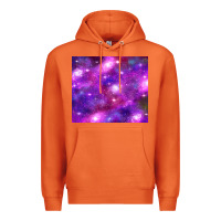 Carrot colorful abstract galaxy black and purple Premium Hoodie - TumblerDesignByShophia