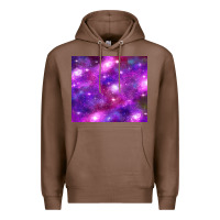 Chestnut colorful abstract galaxy black and purple Premium Hoodie - TumblerDesignByShophia