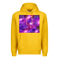 Lemon colorful abstract galaxy black and purple Premium Hoodie - TumblerDesignByShophia