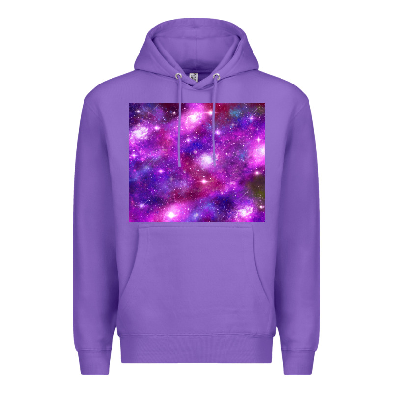 Colorful Abstract Galaxy Black And Purple Premium Hoodie by TumblerDesignByShophia | Teevron