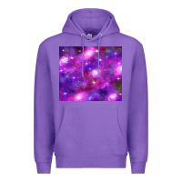 Purple colorful abstract galaxy black and purple Premium Hoodie - TumblerDesignByShophia