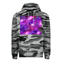 Slate Camo colorful abstract galaxy black and purple Premium Hoodie - TumblerDesignByShophia