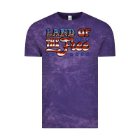 Cloud Purple land of the free america Vintage Tee - Jasminsmagicworld