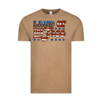 Vintage Coffee land of the free america Vintage Tee - Jasminsmagicworld