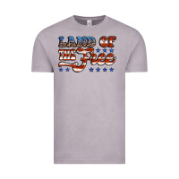 Land Of The Free America Vintage Tee | Teevron