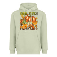 Matcha Farm Fresh Pumpkins Heavyweight Hoodie - texasbilliewilder