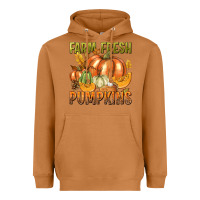 Meerkat Farm Fresh Pumpkins Heavyweight Hoodie - texasbilliewilder
