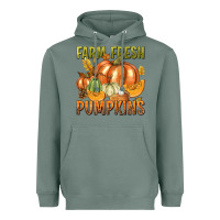 Sage Farm Fresh Pumpkins Heavyweight Hoodie - texasbilliewilder