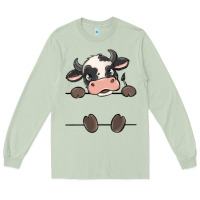 Matcha custom cow Long Sleeve Tee - MaliasSmallBusiness