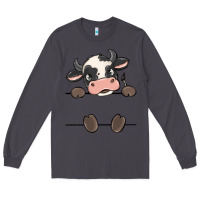 Smoke custom cow Long Sleeve Tee - MaliasSmallBusiness