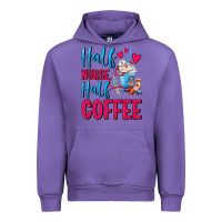 Tulip Half Nurse Half Coffee Urban Hoodie - FaDigitalArtStudio